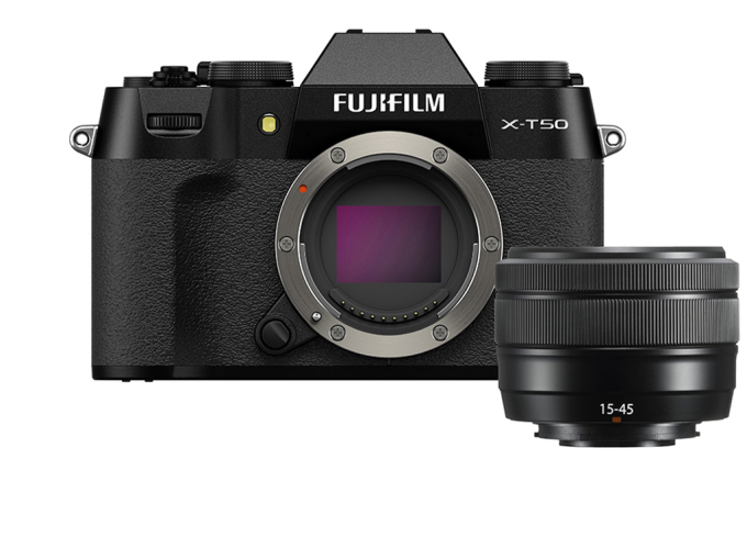 Fujifilm X-T50 Siyah + XC15-45mm Kit
